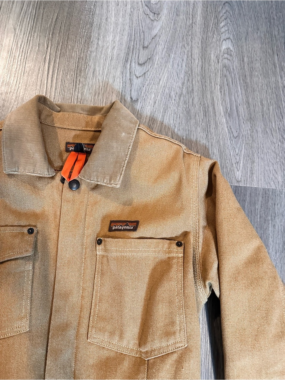 Patagonia Women’s Iron Forge Hemp Canvas Barn Coat Coriander Brown - Picture 2 of 5